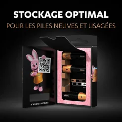 Pile alcaline AA (LR6) Duracell Optimum, lot de 10