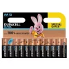 Pile alcaline AA (LR6) Duracell, lot de 12