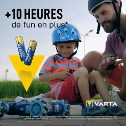Pile alcaline AA (LR6) Varta Long-life Power, lot de 6