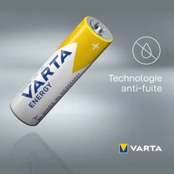 Pile alcaline AA (LR6) Varta, lot de 24