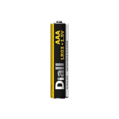 Pile alcaline AAA (LR03) Diall, lot de 4