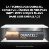 Pile alcaline AAA (LR03) Duracell Plus, lot de 4