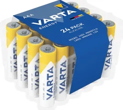 Pile alcaline AAA (LR03) Varta, lot de 24