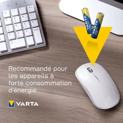 Pile alcaline AAA (LR03) Varta High Energy Premium, lot de 8
