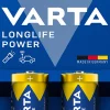 Pile alcaline C LR14 Varta Longlife Power, lot de 2