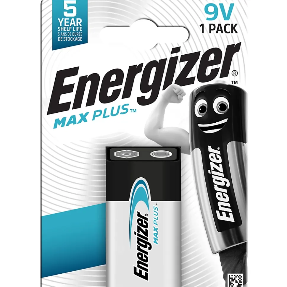 Pile Alcaline 6LR61 9V Max Plus Energizer