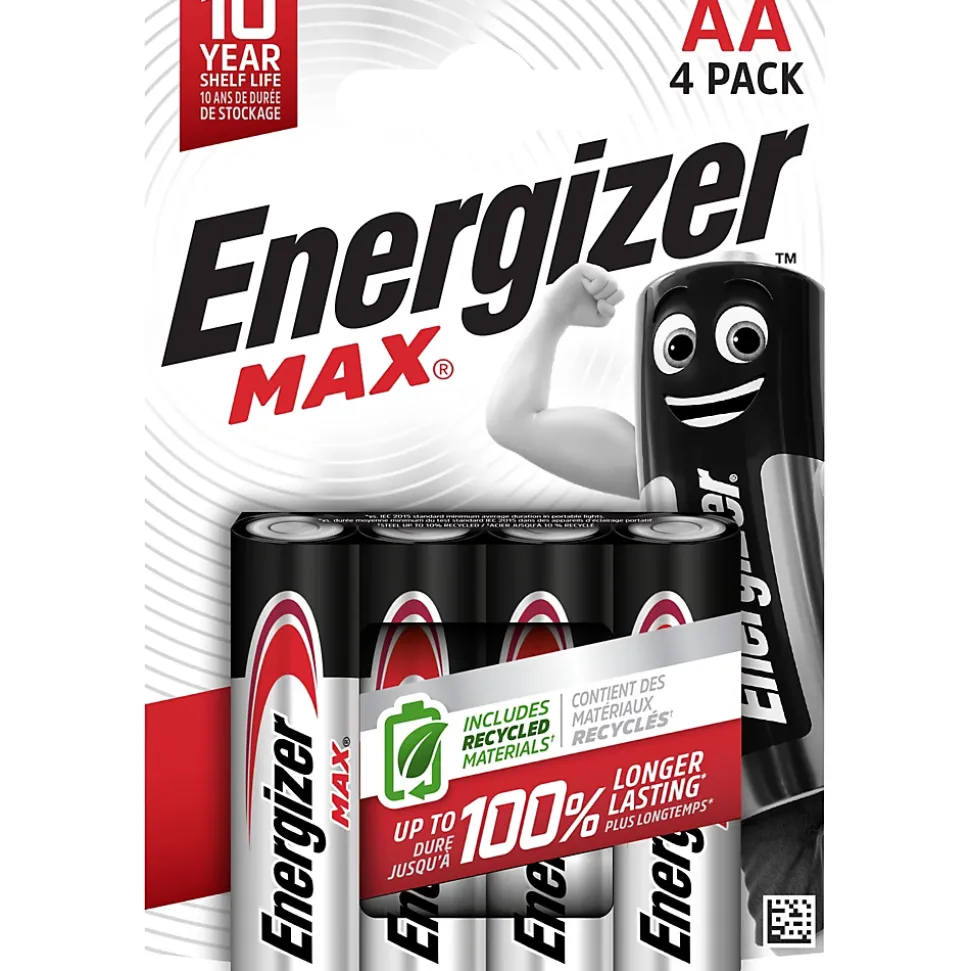 Pile Alcaline LR6-AA 1,5V Max Energizer
