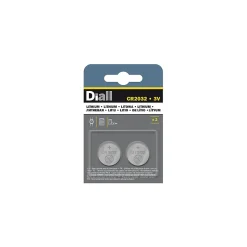 Pile au lithium CR2032 Diall, lot de 2