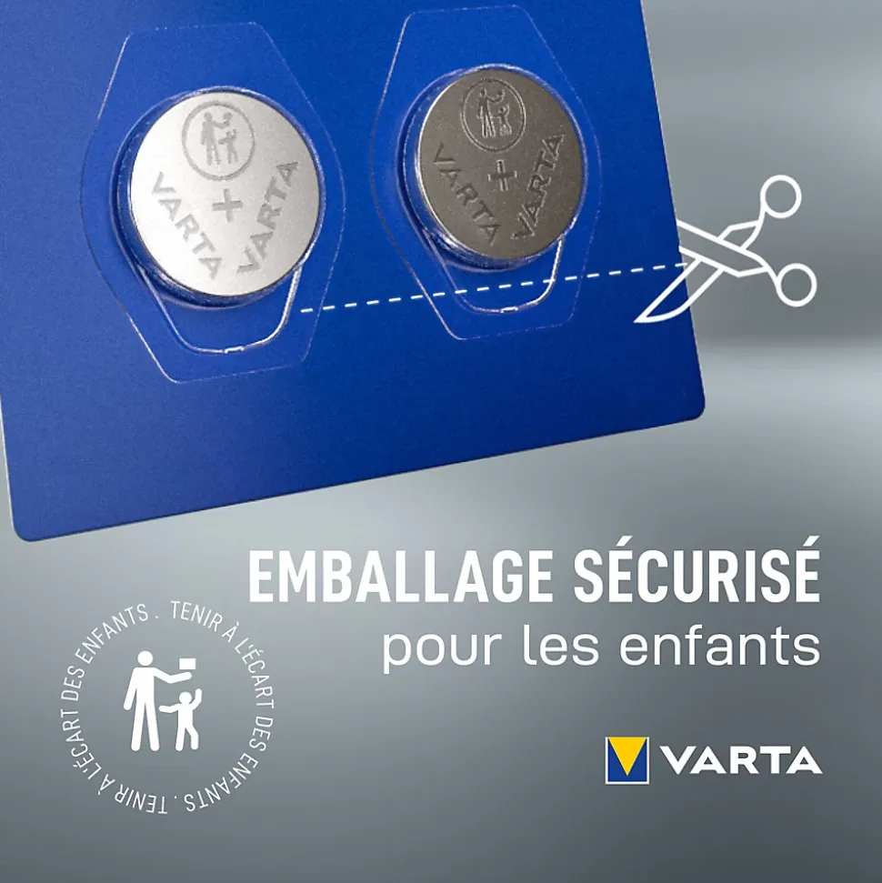 Pile au lithium CR2032 Varta, lot de 5