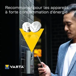 Pile au lithium CR2032 Varta, lot de 5