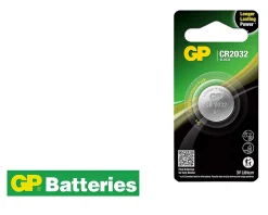 Pile lithium CR2032 - 3V / Pile bouton : CR123A, CR2032, CR2025