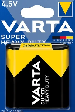 Pile saline 3R12P 4.5V - 2Ah non rechargeable Varta Superlife, lot de 1