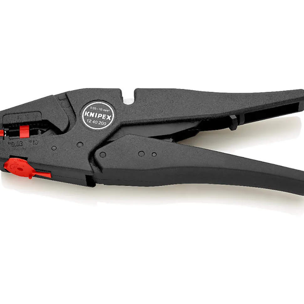Pince à dénuder auto-ajustable - 0.03-10.0 mm² - KNIPEX - 1240200
