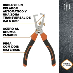 Pince à dénuder Magnusson 160mm Noir et orange
