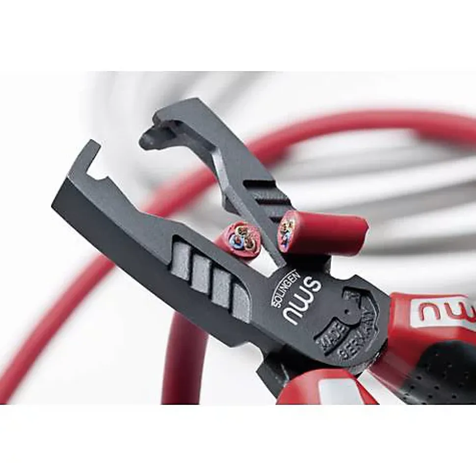 Pince à dénuder VDE NWS Multicutter 3 in 1 1451-69-VDE-180, 10 mm² max 8 à 13 mm 180 mm