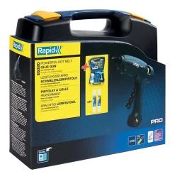 Pistolet à colle Ø12mm Rapid EG320 spécial usage intensif en coffret