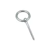 Piton Anneau Filetage Bois 8X80 Filetée sur 40 Inox A4 - 1 pièce