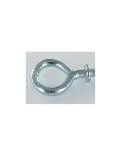 Piton Métaux à collerette 6X60 Acier zingué - 30 pièces