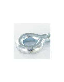 Piton Métaux M4X25 Diamètre Oeil 6 Acier zingué - 10 pièces