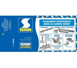 Pitons Femelles Semin, Boite de 100 (lot de 2)