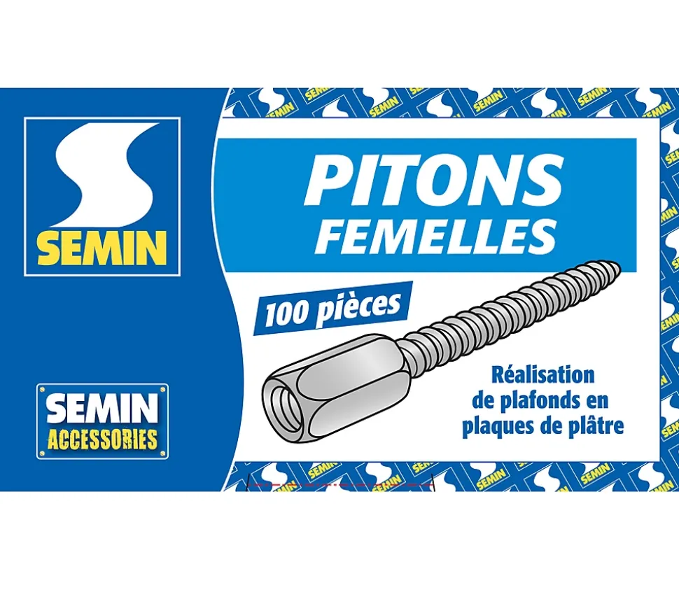 Pitons Femelles Semin, Boite de 100
