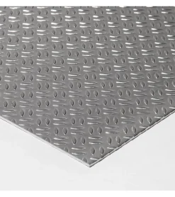 Plaque Aluminium Grain de riz, ép. 1/2mm, Hauteur 15cm x Largeur 90cm