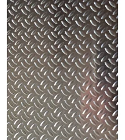 Plaque Aluminium Grain de riz, ép. 1/2mm, Hauteur 15cm x Largeur 100cm