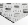 Plaque Aluminium Strié, ép. 2/3mm, Hauteur 15cm x Largeur 100cm