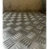 Plaque Aluminium Strié, ép. 2/3mm, Hauteur 55cm x Largeur 120cm