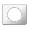 Plaque de finition 1 poste Legrand Céliane 0 691 21 coloris verre miroir l.100 x P.8,5 x H.82 mm