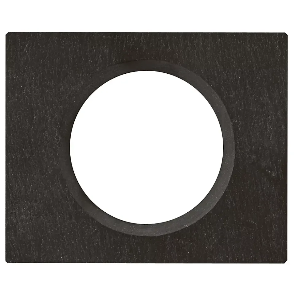 Plaque de finition 1 poste Legrand Céliane 0 693 71 coloris ardoise l.100 x P.8,5 x H.82 mm
