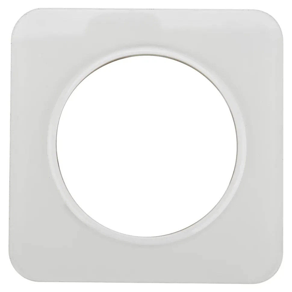 Plaque de finition simple Jacobsen Espen verre blanc à assembler