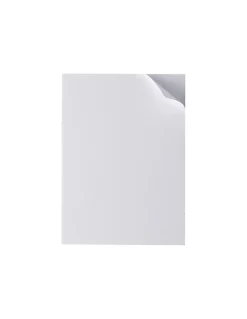 Plaque de signalisation 0, marquage blanc sur fond bleu, panneau PVC adhésif, 65x90mm - THIRARD
