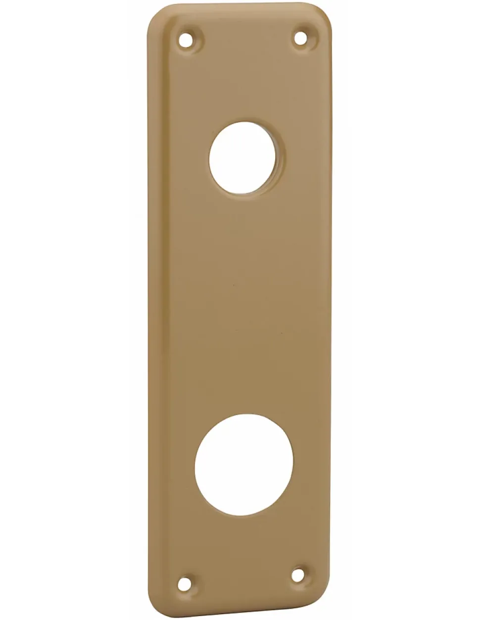 Plaque pour poignée à cylindre diamètre 23mm, acier - THIRARD