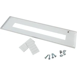 Plastron Modulaire En Métal 24 Modules - 150mm - Pour Coffret Altlantic Ide Et Atlantic Plus