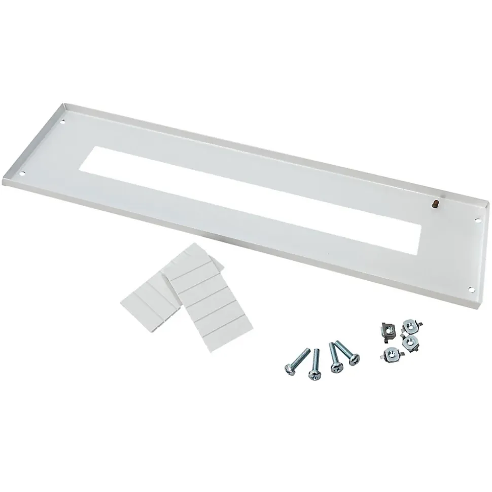 Plastron Modulaire En Métal 24 Modules - 150mm - Pour Coffret Altlantic Ide Et Atlantic Plus