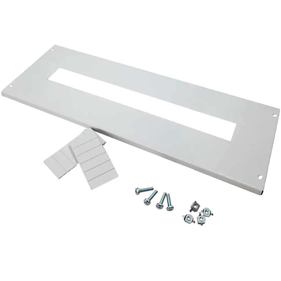 Plastron Modulaire En Métal 24 Modules - 200mm - Pour Coffret Altlantic Ide Et Atlantic Plus