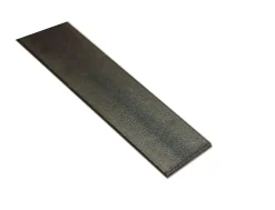 Plat acier étiré verni 20 x 2 mm, 1 m