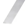 Plat aluminium anodisé incolore 30 x 2 mm, 1 m