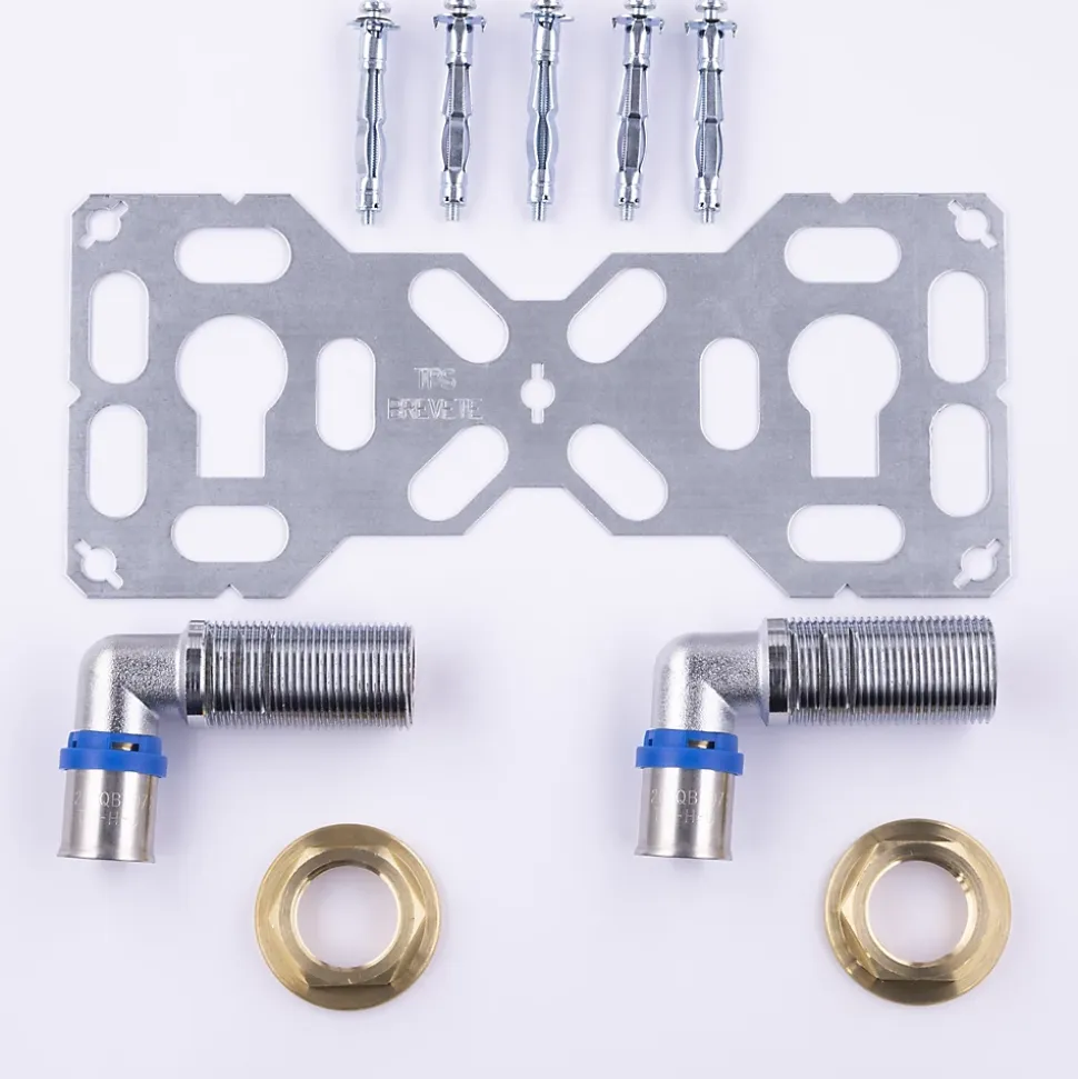 Platine double cloison multicouche à sertir Ø20 mm Noyon et Thielbault