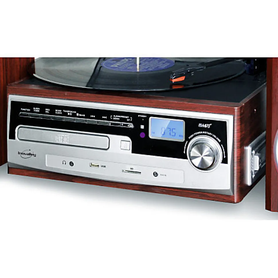 Platine vinyle Hifi RETRO multifonction