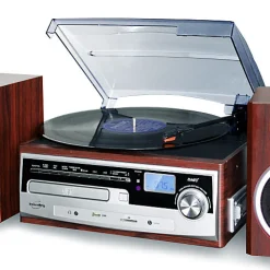 Platine vinyle Hifi RETRO multifonction