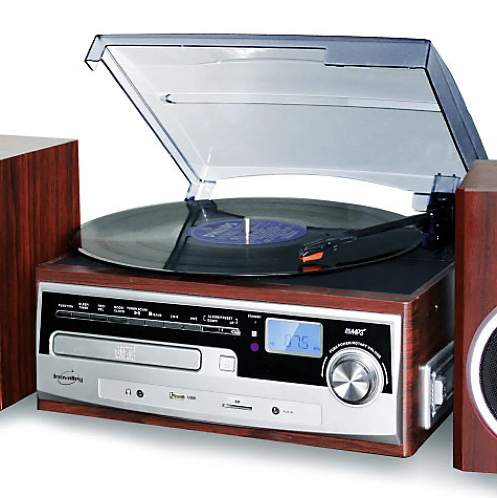 Platine vinyle Hifi RETRO multifonction