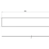 Plinthe de bas de porte, inox, 150x830 mm, avec adhésif - THIRARD