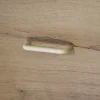 Poignée de meuble nœud Plastic Plastique mat blanc l.106mm x H. 10mm entraxe 96mm