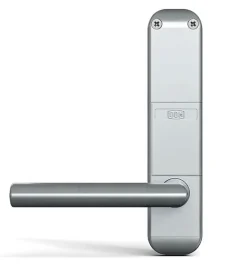 Poignée électronique serrure à code Easykey DOM serrure inox porte intérieure 45 mm sans clé