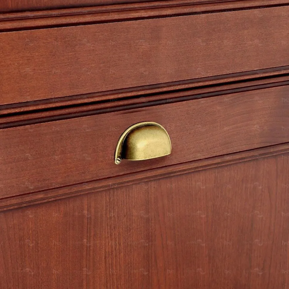 Poignée pour meubles en zamac Entraxe 64 Florence antique