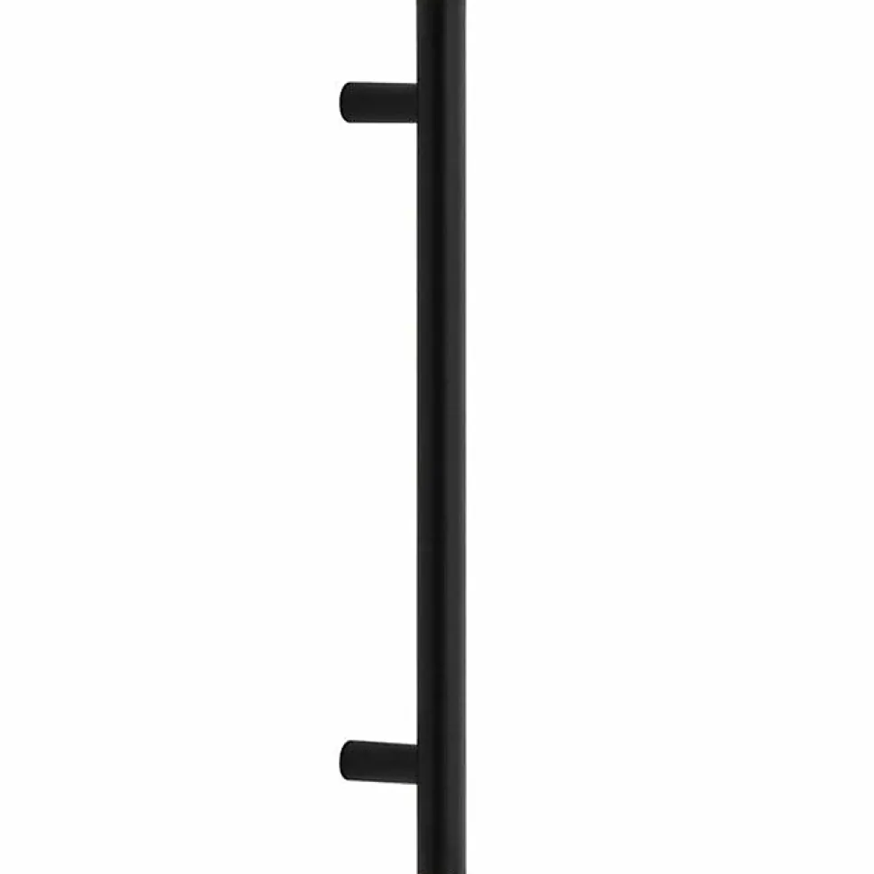 Poignées d armoire 10 pcs noir 160 mm acier inoxydable