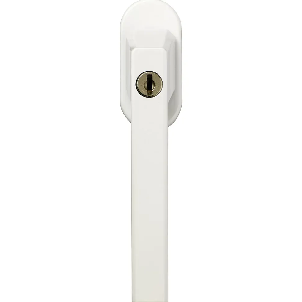 Poingée de fenêtre à clé blanche Abus