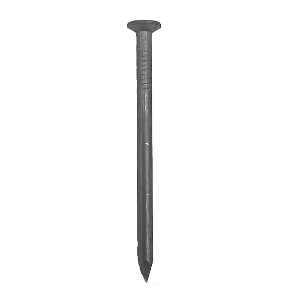 Pointes tête plate acier 6.00 X 160 mm - BTE 5 Kg